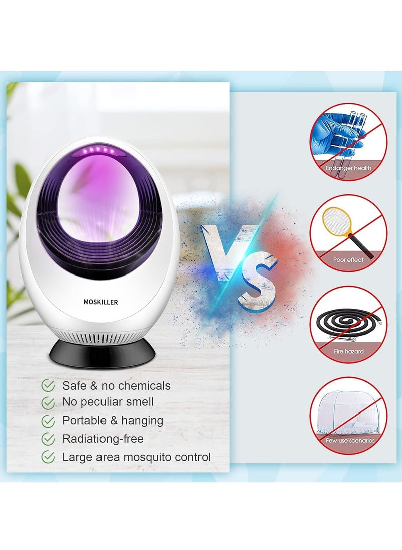Generic - Indoor Bug Zapper with LED UV Light for Effective Mosquito and Fly Control, Electric Gnat Killer for Home Use - Image 1