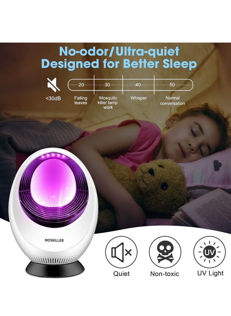Generic - Indoor Bug Zapper with LED UV Light for Effective Mosquito and Fly Control, Electric Gnat Killer for Home Use - Image 1