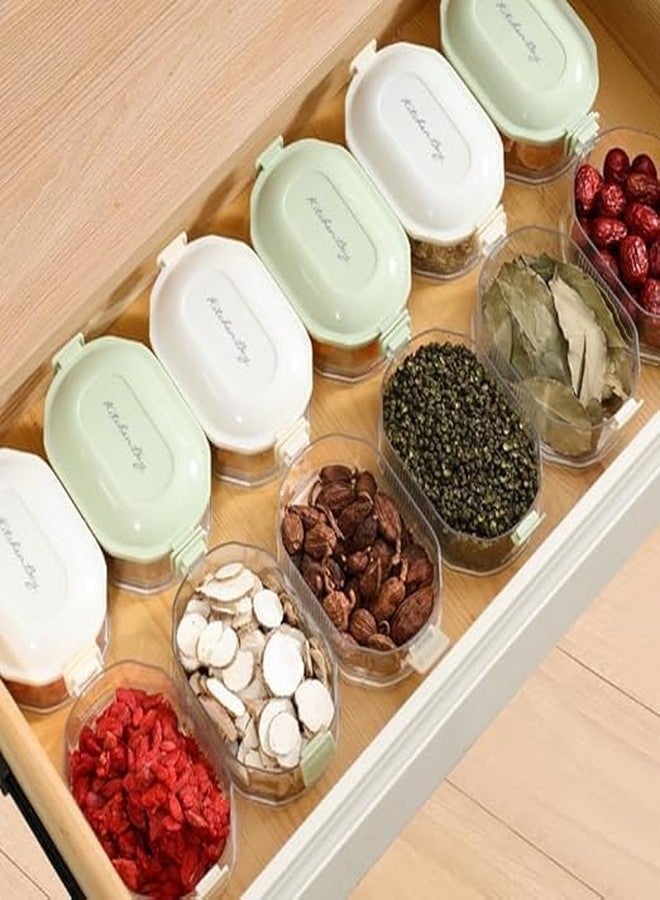 MITVIK 4-Layer Stackable Condiment Containers with Airtight Lids – Leak-Proof Storage Box for Spices, Sauces, Snacks & Fruits – Travel-Friendly Kitchen Organizer - Image 2