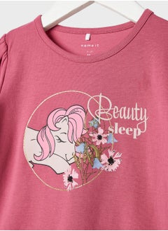 NAME IT Kids Pony Print Pyjama Set  - Image 3
