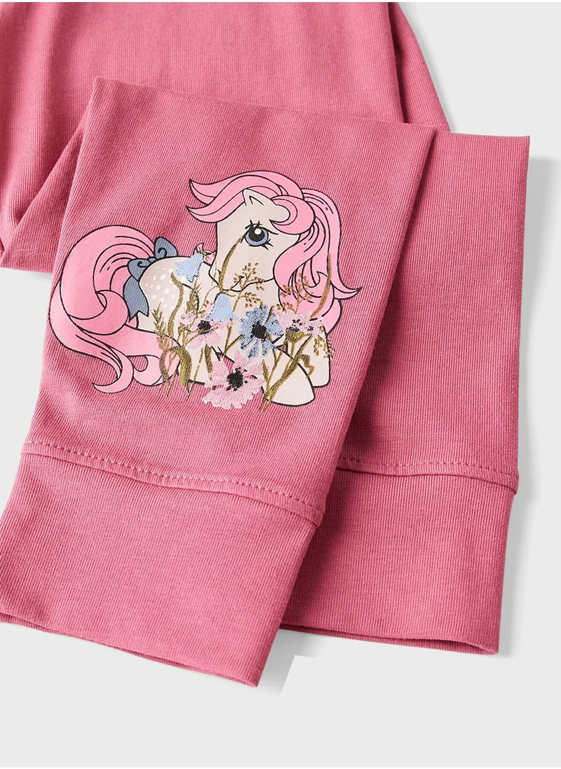 NAME IT Kids Pony Print Pyjama Set
