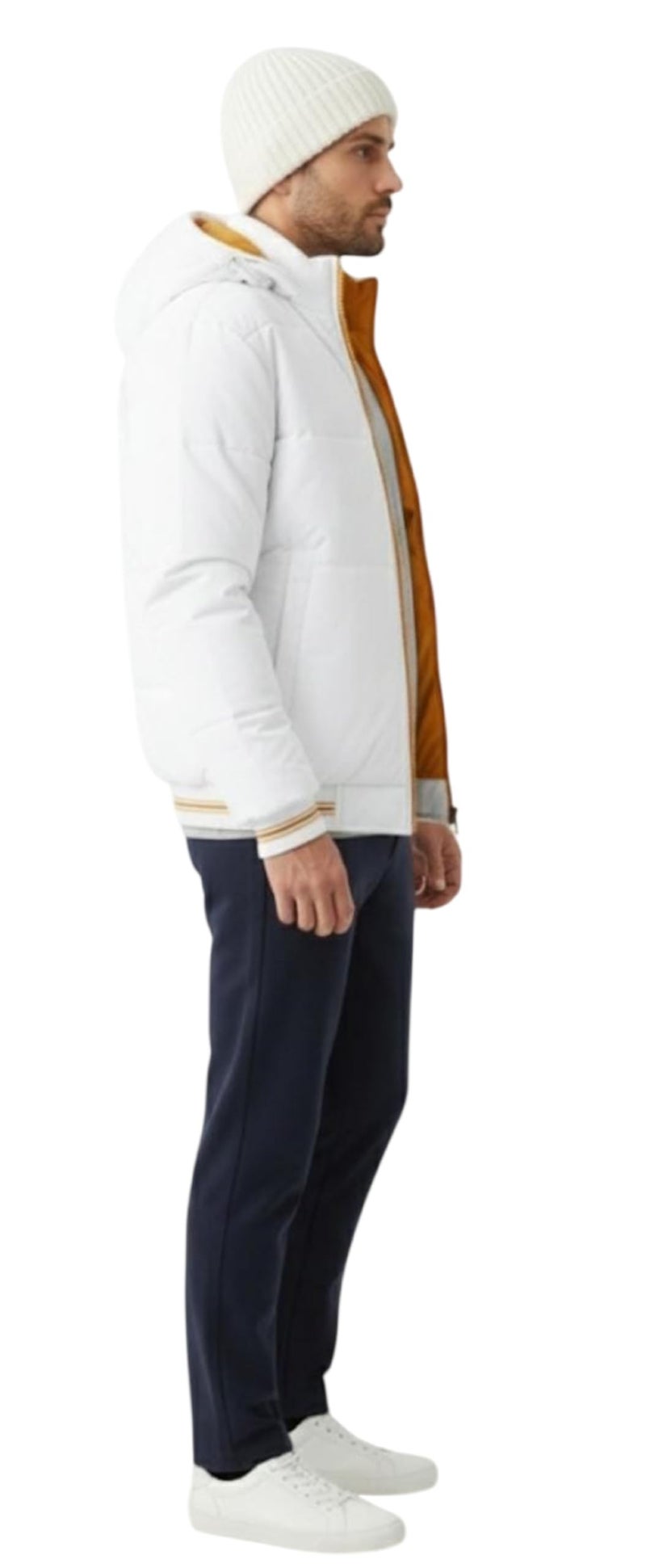 Quark Unisex Reversible Jacket in GLD Material best for Winterwear/Hiking/Biking/Camping/Mountaineering(Control Temperature up to 3 Degree Celsius.)(3°C) - Image 4