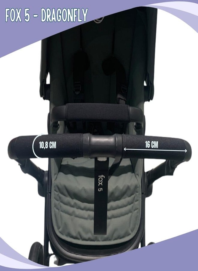 PROTEC TIF Neoprene Handlebar Covers – Compatible with Bugaboo Fox 5 and Dragonfly – Fits Over Original Grip – Custom-Made in Spain - Image 4