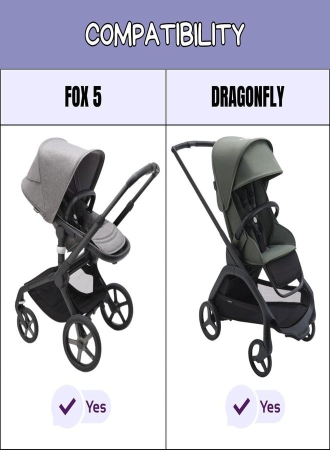 PROTEC TIF Neoprene Handlebar Covers – Compatible with Bugaboo Fox 5 and Dragonfly – Fits Over Original Grip – Custom-Made in Spain - Image 3