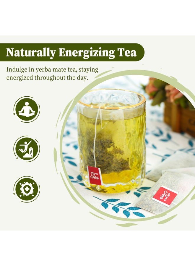 FullChea Yerba Mate Tea Bag, 40 Teabags, 3g/bag - Unsmoked, Cultivated From Argentina - Rich In Antioxidants And Plant Nutrients - Image 4