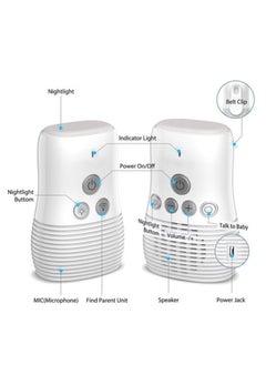 Audio Baby Monitor with Two-Way Intercom, Noise Detection, Night Light & Long Battery Life - pzsku/Z3E3DB775379609C40730Z/45/_/1733740098/b29a81ac-a754-4eeb-8a4c-895f8add864a