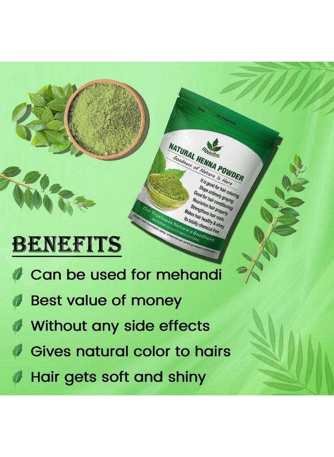 Havintha - Natural Henna Powder For Hair Color | 100% Natural Hair Dye - Lawsonia Inermis - 227Gm - Image 1