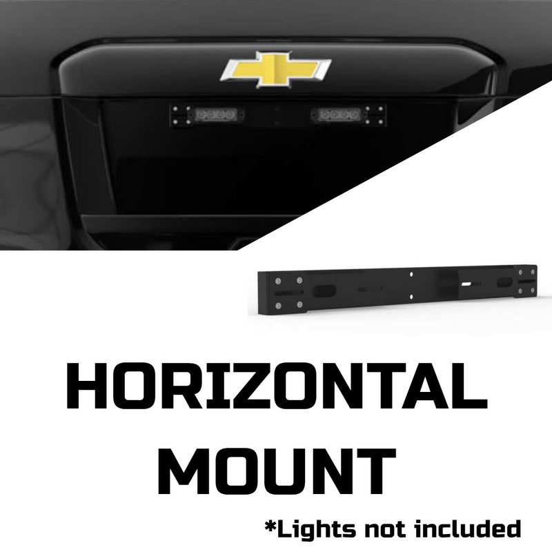 SpeedTech Lights License Plate Bracket for SpeedTech Lights Z Series LED Strobe Light â€“ Mount for Police, Tow, Construction, and Emergency Vehicles Hazard Warning Lights - Image 4