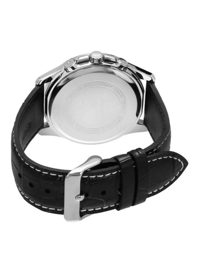 CASIO Men Enticer Analog Watch MTP-1375L-1AV - 49 mm - Black - Image 2