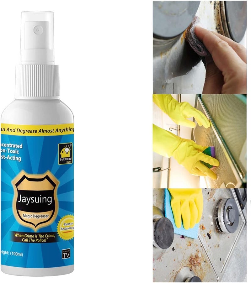klarako Magic Degreaser Cleaner Spray, Kitchen Cleaner Spray Degreaser, All Purpose Cleaner Spray, 100g Clean All Home Kitchen SurfaceOil pollution，degreaser cleaner spray magic (1pcs) - Image 1