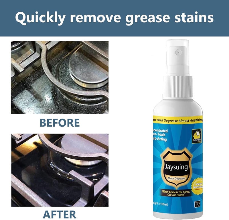 klarako Magic Degreaser Cleaner Spray, Kitchen Cleaner Spray Degreaser, All Purpose Cleaner Spray, 100g Clean All Home Kitchen SurfaceOil pollution，degreaser cleaner spray magic (1pcs) - Image 2