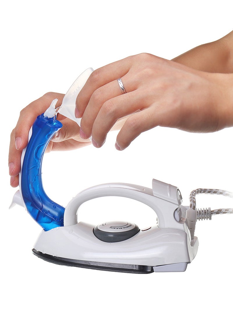 Mini Portable Foldable Electric Steam Iron For Clothes With 3 Gears Teflon Baseplate Handheld Flatiron for Home Travelling