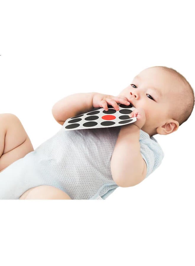 Coodora Black And White Flash Cards For Newborns 0-3 Months, 21Cm Large Cards Full Set Infant Early Education Visual Cards Color Recognition Toys Gift - Image 2