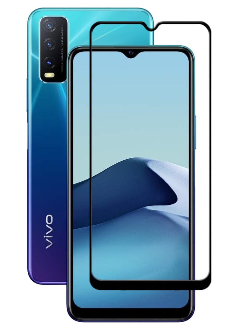 ACLIX Antistatic ESD Dustproof Premium Quality High Definition Tempered Glass Screen Protector Designed For vivo Y20 - Image 1