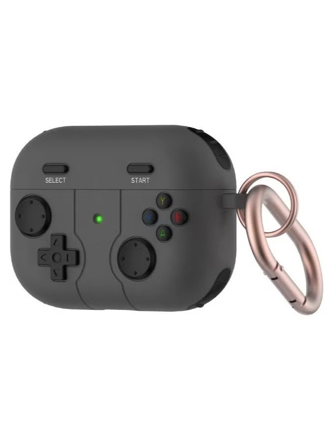 Compatible with Airpods Pro 2nd/1st Generation Case, Game Player Design, Airpods Pro 2 Case 2022 with Keychain for Men Women Soft Silicone Protective Cover Skin for Airpods Pro 2nd/1st Gen  - Image 1