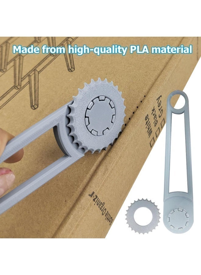 Carton Creasing Wheel – Manual Cardboard Scoring Tool for Box Folding, Packaging & Paper Craft - Image 4