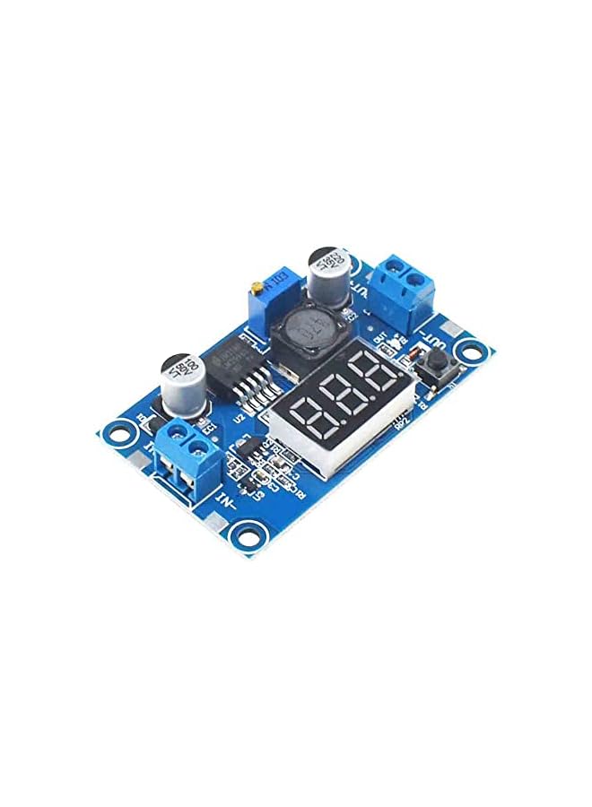 promass 3PCS LM2596 Voltage Regulator DC to DC Converter 3.2-35V to 1.25-30V Buck Converter with LED Display - Image 4