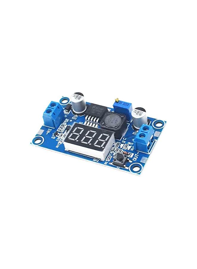 promass 3PCS LM2596 Voltage Regulator DC to DC Converter 3.2-35V to 1.25-30V Buck Converter with LED Display - Image 3
