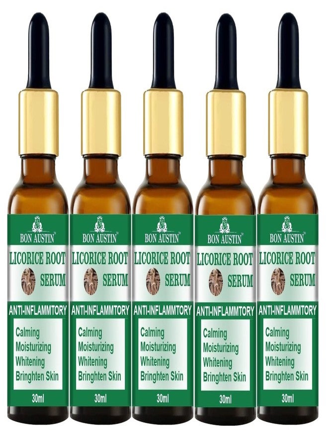 Bon Austin Licorice Root Serum | Moisturization | Anti-Aging | Even Skin Tone | lighten pigmentation | radiant skin tone | 30ml Pack of 5 - Image 2