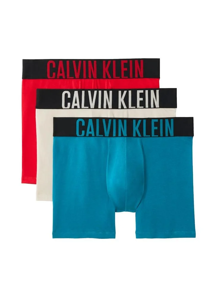 CALVIN KLEIN 3 Pack Of Logo Waistband Briefs
