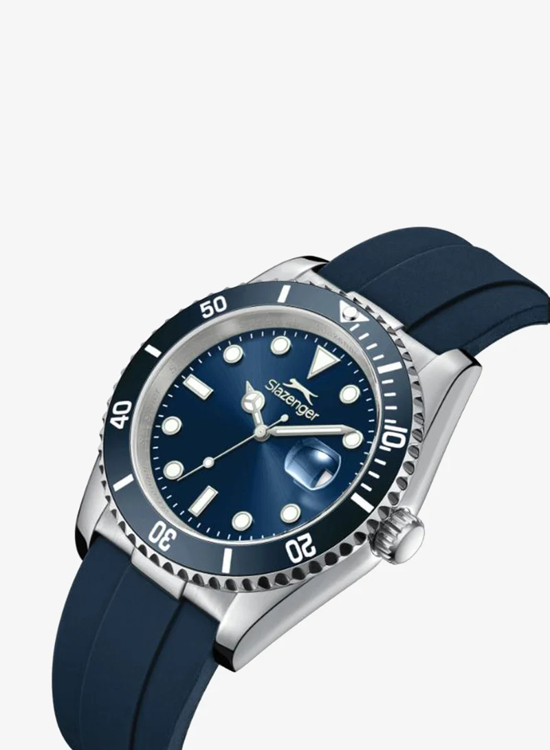Slazenger Men's Silicone Analog Watch SL.9.2571.2.999 - 42 mm