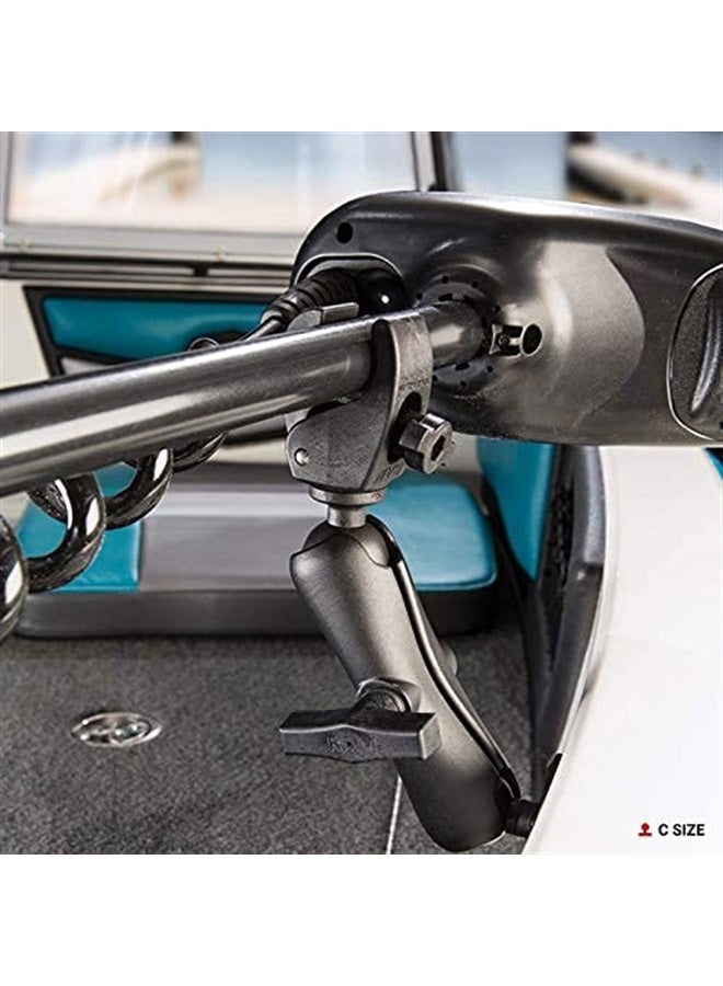 RAM Mounts RAP-400U Tough-Claw Small Clamp Ball Base with C Size 1.5" Ball for Rails 0.625" to 1.14" in Diameter - Image 2