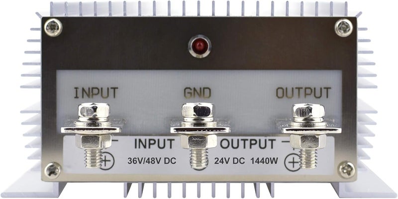 Cllena 36V/48V to 24V DC/DC Buck Converter, 60A, 1440W, Waterproof - Image 4