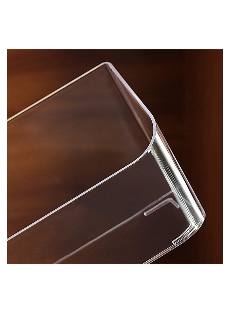 Cosmetic Storage Tray with 9 Compartments and Removable Dividers - Bathroom Cabinet Makeup Organizer for Lipgloss and Makeup Display Case - Image 2