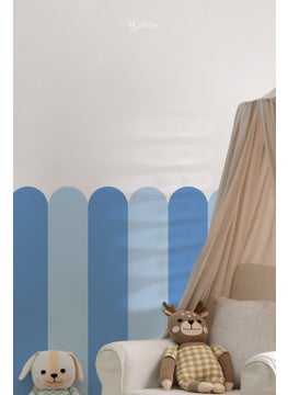 Msticker Decorative Wallpaper Panel Look Foil Covering Sticker, Erasable 64X112CM  - Image 1
