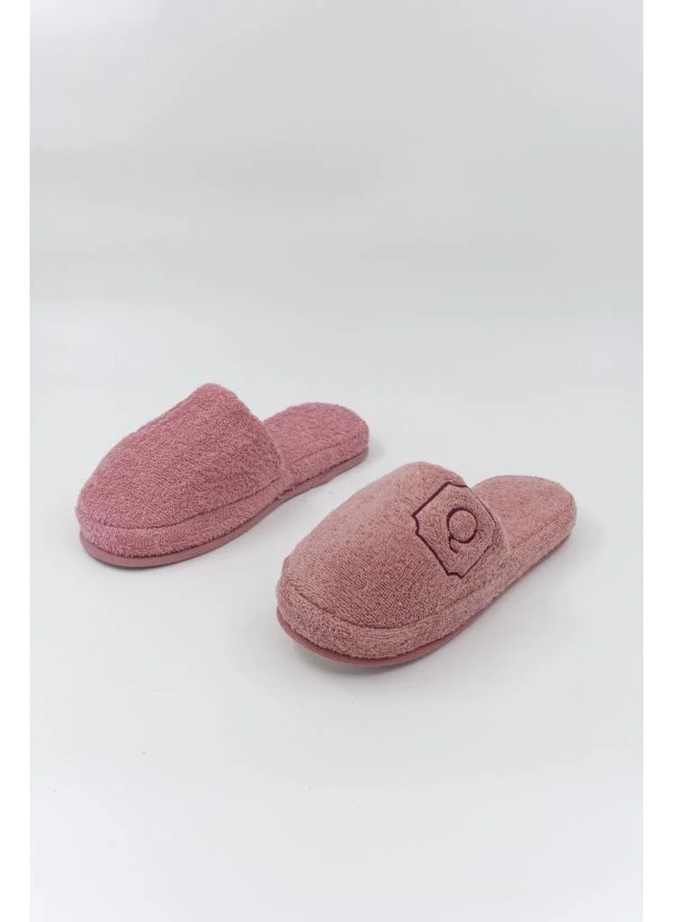 اندر هوم Q Letter Towel Bathroom Home Hotel Maternity Slippers Thick Sole Slippers