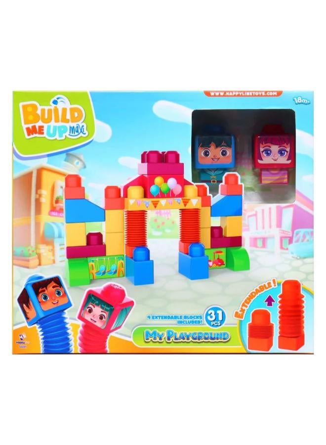 Happy Line Build Me Up My Playground - 31 Pcs