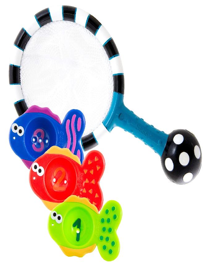 Sassy Developmental Bath Toy, Catch and Count Net - Image 2