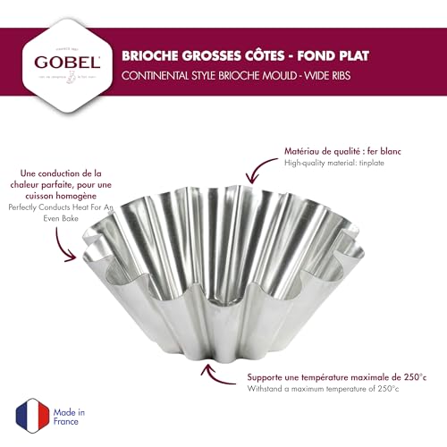 Gobel 4-Cup Brioche Mold, 8-Inch - Image 2