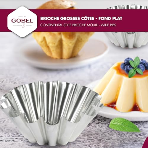Gobel 4-Cup Brioche Mold, 8-Inch - Image 4