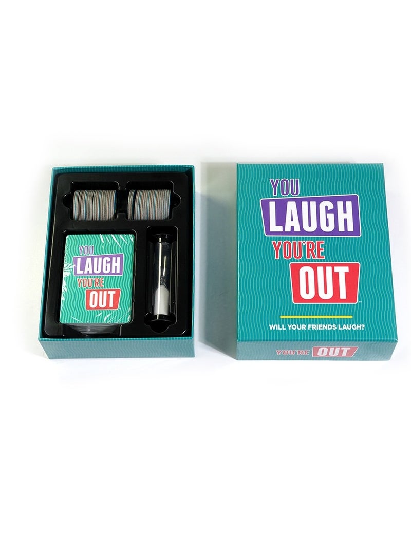 You Laugh You're Out - A Family Party Game for People Who Can't Keep A Straight Face - Image 1