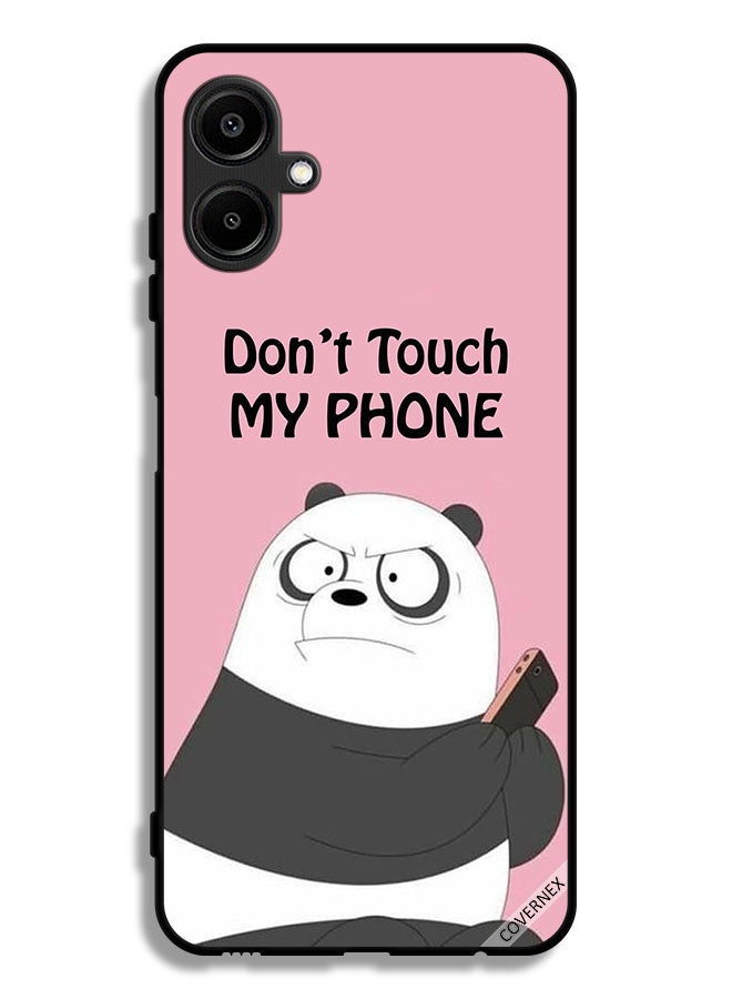 Covernex Samsung Galaxy M06 5G Protective Case Cover Don't Touch My Phone Panda - Image 1