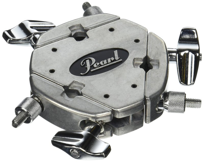 PEARL مشبك ملحقات مزدوج قابل للتوسيع ثلاثي الاتجاهات Pearl ADP30 لتركيب ذراع الطبول والساكسفون في أي مكان حول مجموعة الطبول (يتناسب مع أنابيب 5/8" إلى 1-1/8"). - Image 3