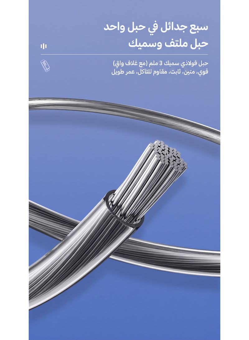 قفل نافذة أمان للأطفال، قفل نافذة مكون من ثلاثة أرقام، مصنوع من مادة ABS، قفل أمان مضاد للسقوط للمنازل والخزانات والخزائن، أسود - Image 5