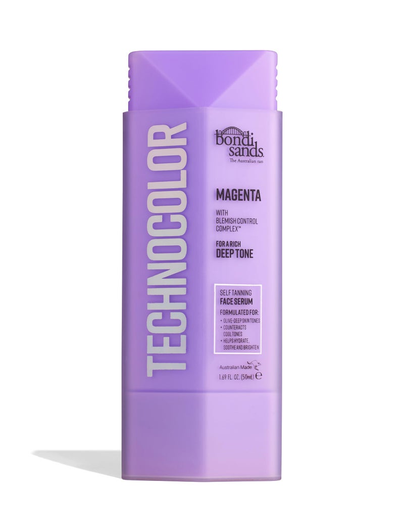 Bondi Sands Technocolor Self Tanning Face Serum Innovative Formula Hydrates Soothes and Enhances Skin with Vitamin C and Chamomile Fragrance Free