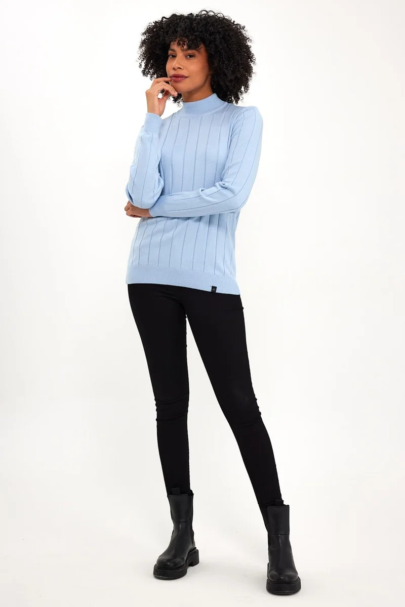 Alexander Gardi Half Turtleneck Comfort Fit Knit Sweater (E23-6706)