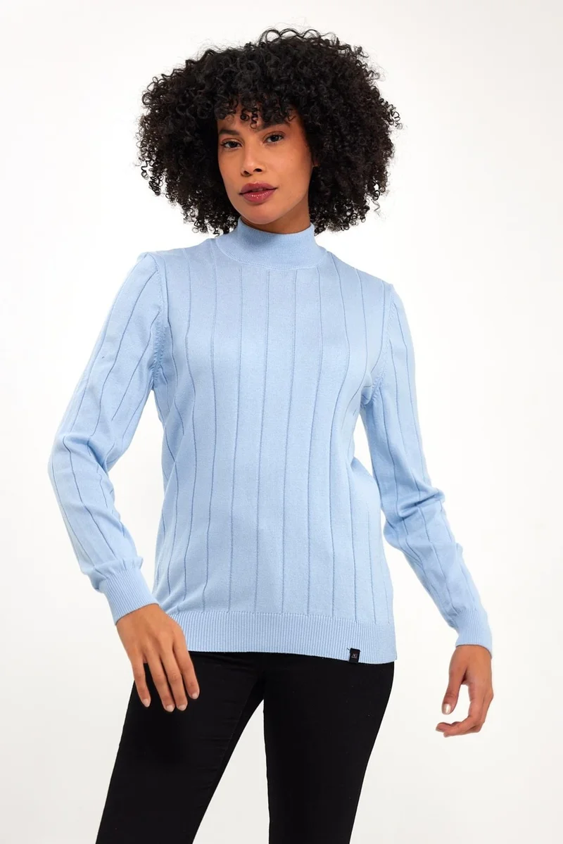 Alexander Gardi Half Turtleneck Comfort Fit Knit Sweater (E23-6706)