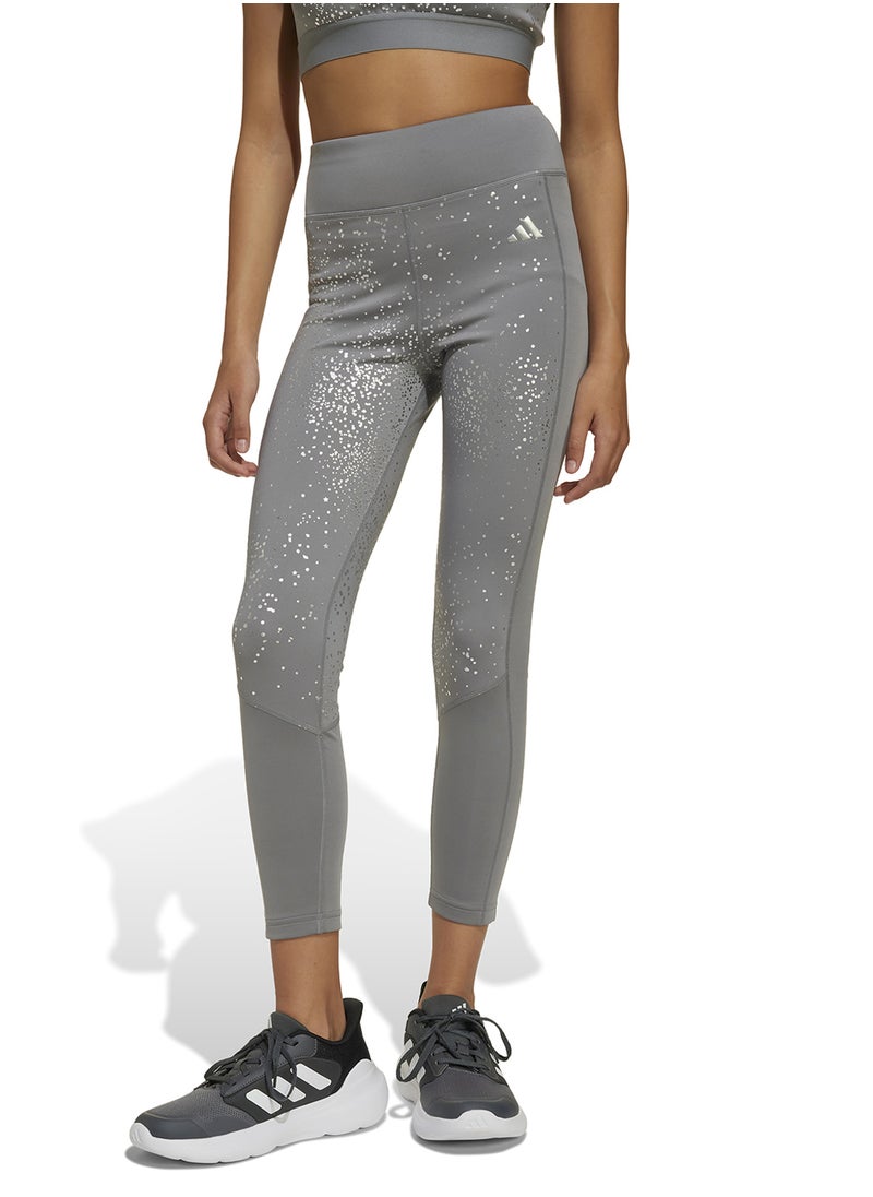 Adidas Youth 7/8 Optime Glam Leggings  - Image 1