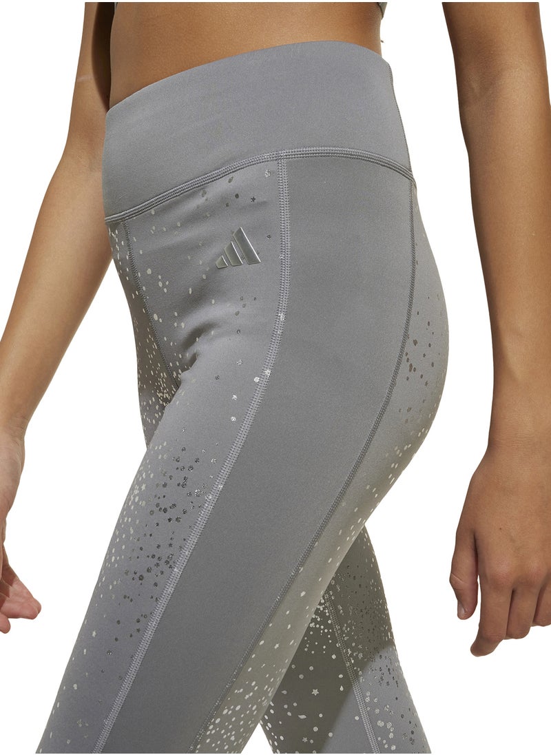 Adidas Youth 7/8 Optime Glam Leggings  - Image 3