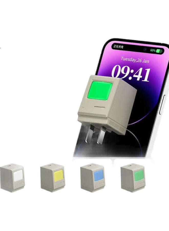 SHARGE Shanji Mijin 35W Gan Charger, Apple 16 Fast Charging Head, Compatible With Pd 20W 30W, Suitable For Apple Iphone 15 Pro Max, Huawei, Xiaomi, Samsung, Ipad, And Laptops - Image 1