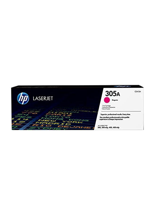 HP CE413A 305A Laserjet Ink Toner Cartridge Magenta - Image 1