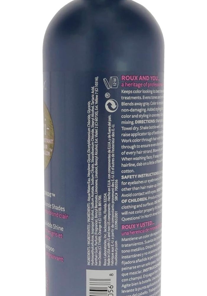 Roux Fanci-Full Rinse, 56 Bashful Blonde - Instant Hair Color, 15.2 Fluid Ounce - Image 2