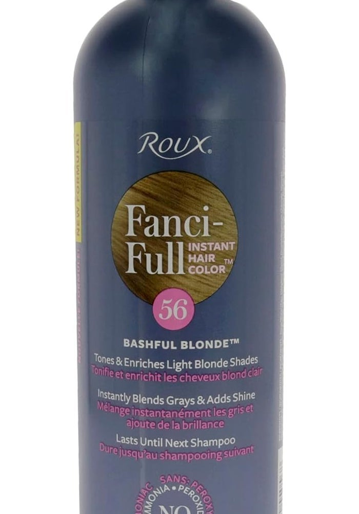 Roux Fanci-Full Rinse, 56 Bashful Blonde - Instant Hair Color, 15.2 Fluid Ounce - Image 1