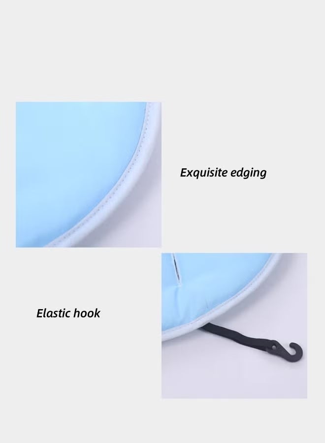 Berma Baby وسادة مقعد للأطفال حديثي الولادة، وسادة مقعد عربة الأطفال، فائقة النعومة، قابلة للتنفس، وسادة مقعد قابلة للتعديل، مناسبة لجميع المواسم، قابلة للعكس (أصفر) - Image 4