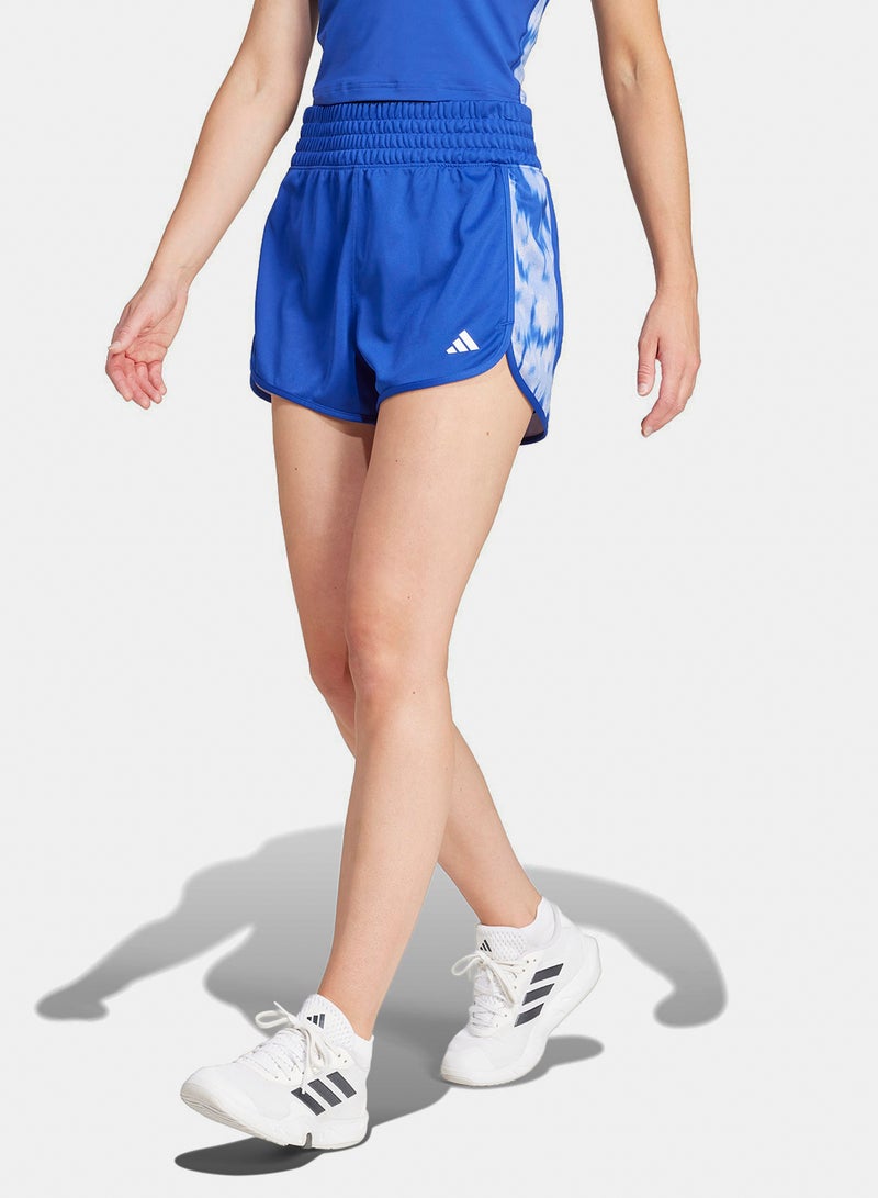 Adidas Pacer Tr Es Aop Flower Tie-Dye Knit Short - Image 1