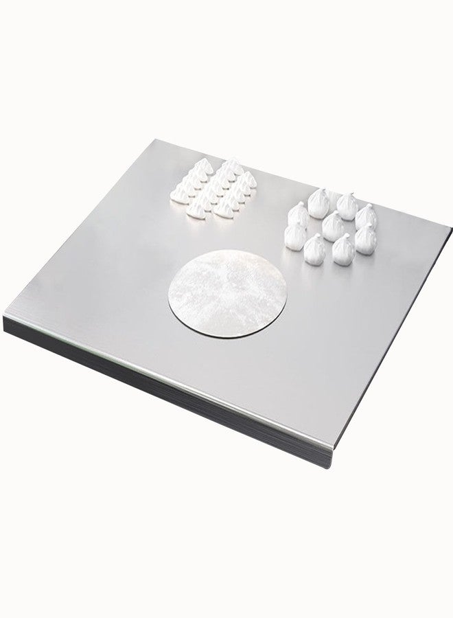 VEMJO Large Chopping Boards For Kitchen Stainless Steel Cutting Board Safe Stainless Steel Chopping Board Cutting Boards For Kitchen Cutting Board (L19.6*W15.7 in) - Image 1